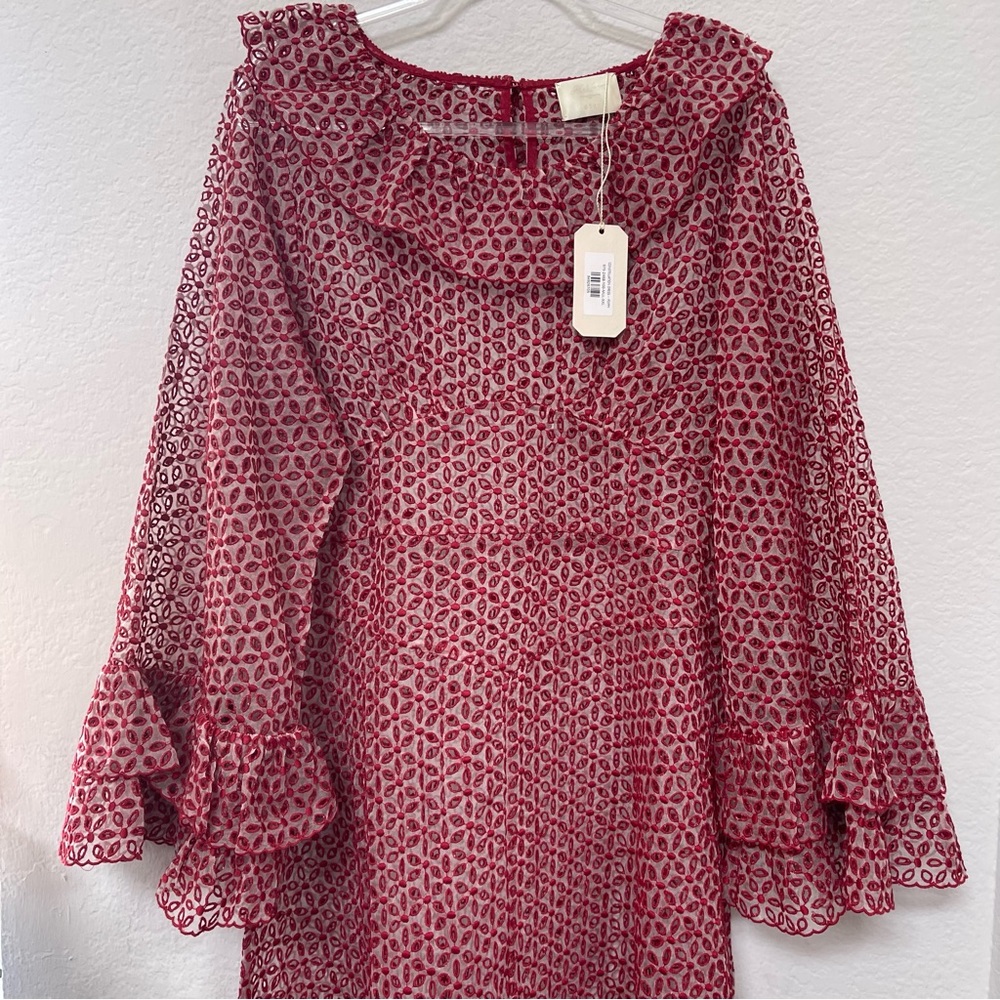 Doen Heirloom Constellation Dress Poppy Red Size XXL - Picture 2 of 6
